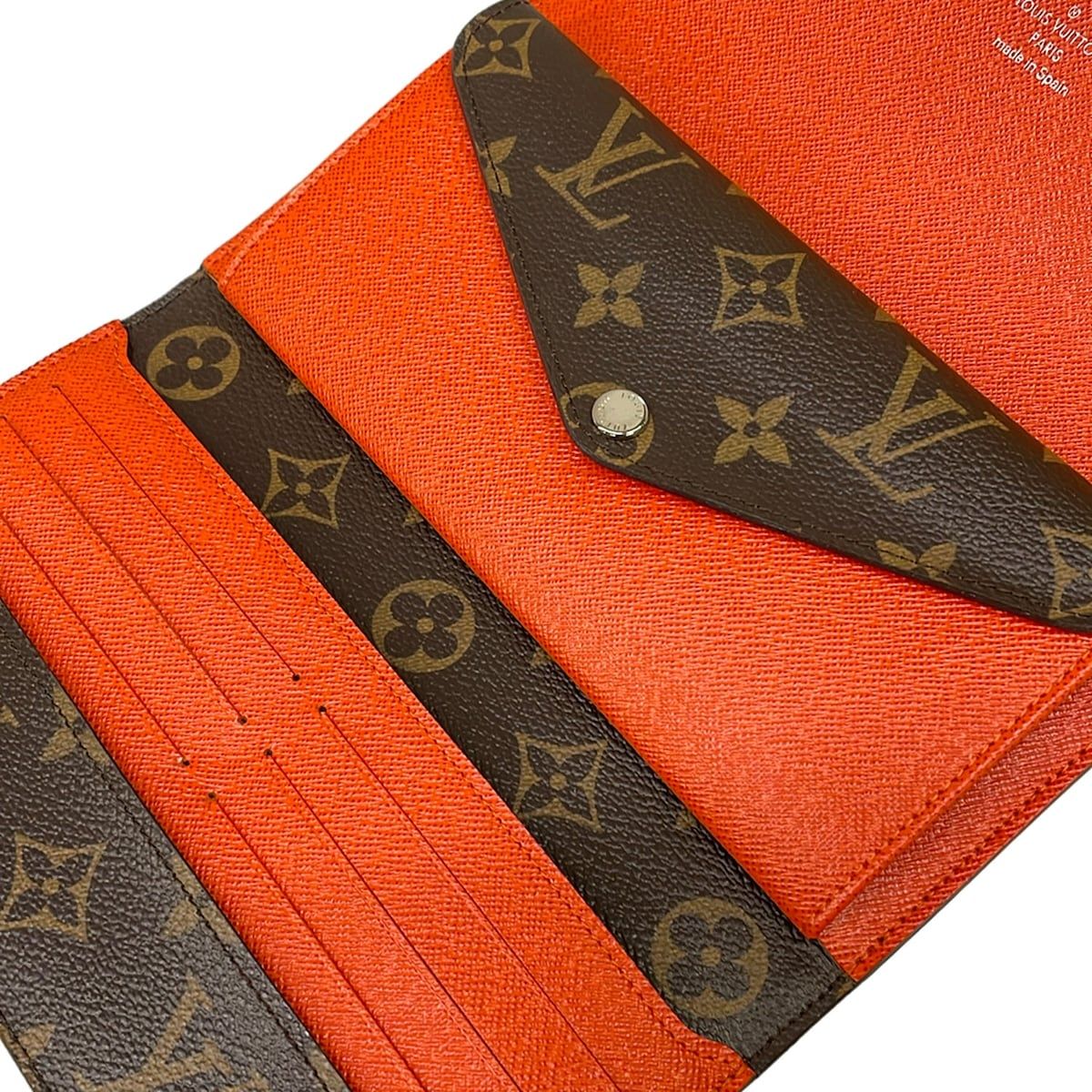Louis Vuitton Wallet Monogram Portefeuille Marie Roulon Pimont Leather — view 3
