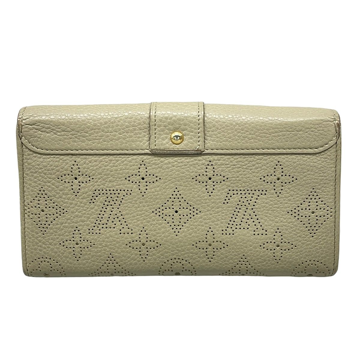 Louis Vuitton Wallet Mahina Portefeuille Iris Taupe — view 2