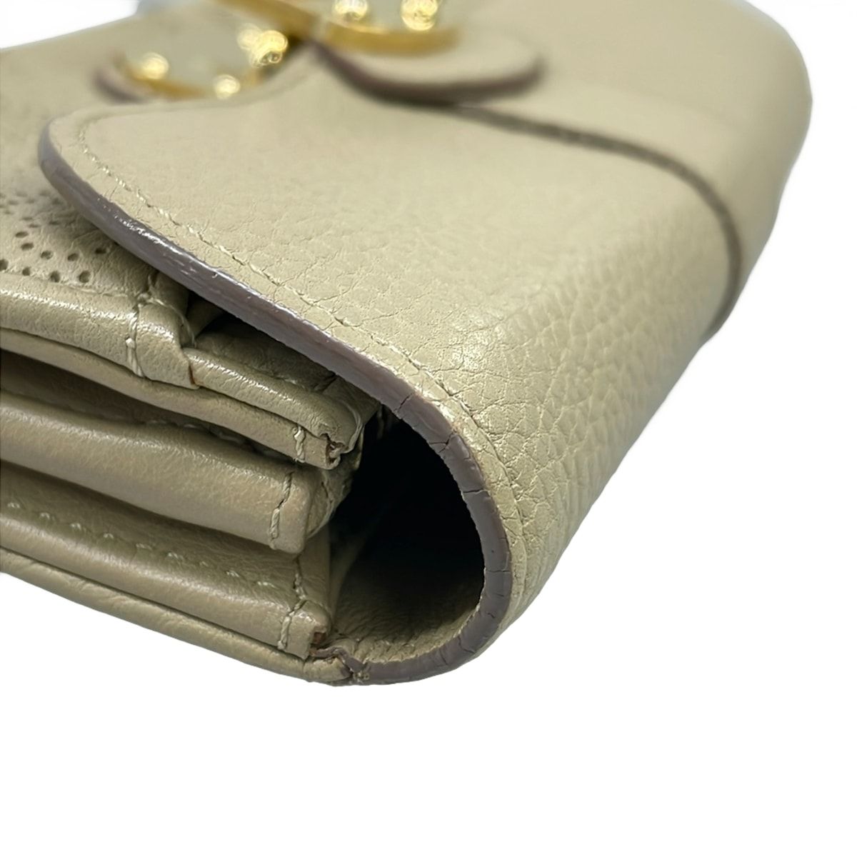 Louis Vuitton Wallet Mahina Portefeuille Iris Taupe — view 8