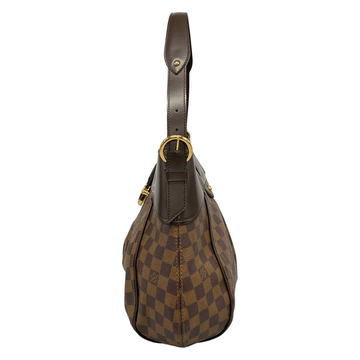 Louis Vuitton Shoulder Bag Damier Sistine MM Ebene — view 4
