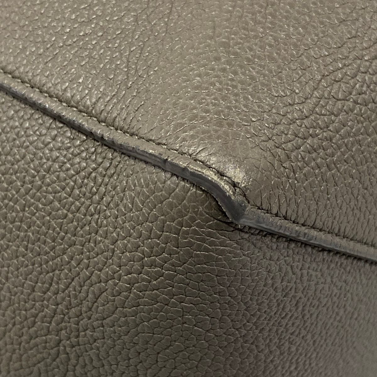 Celine Tote Cabas Phantom Small with Belt Gray — view 6