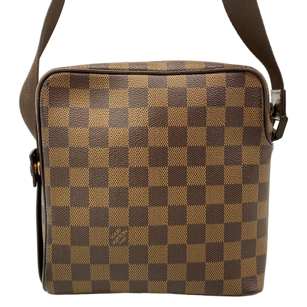 Louis Vuitton Shoulder Bag Damier Olaf PM Ebene — view 3