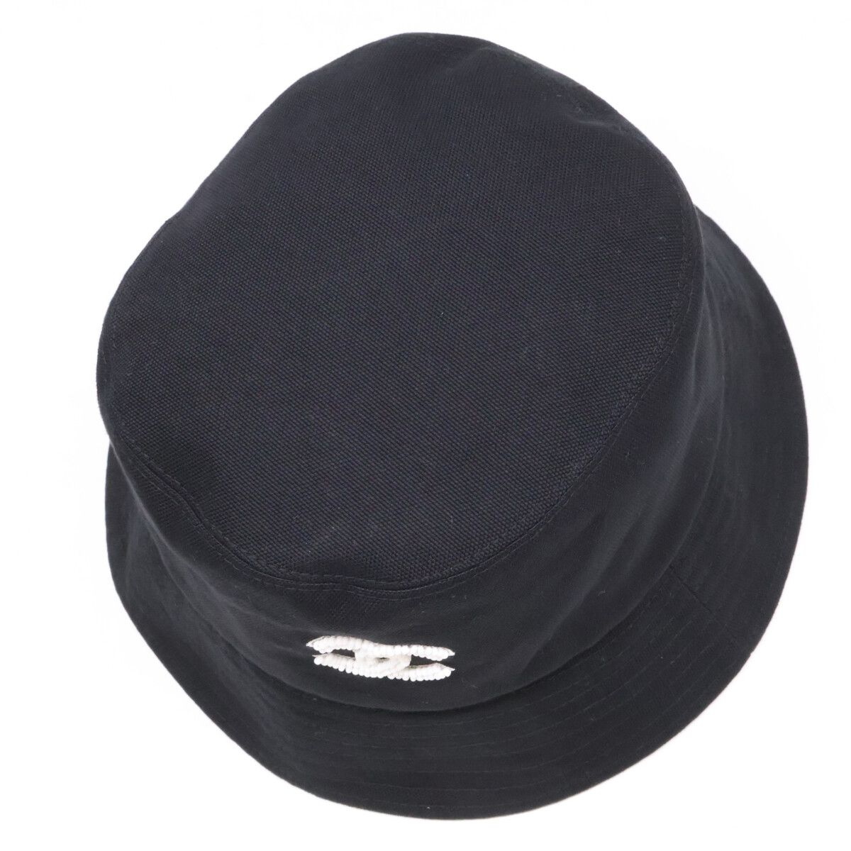 Chanel Beads CC Logo Cotton Bucket — view 6
