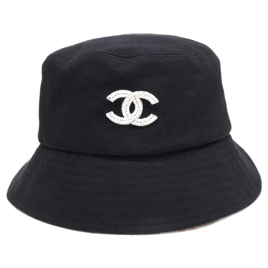 Chanel Beads CC Logo Cotton Bucket