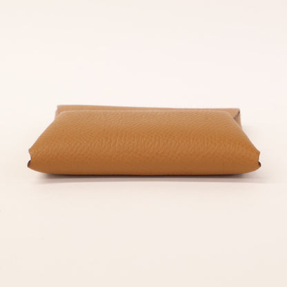 Hermes Epsom Bastia Coin Purse Gold — view 3