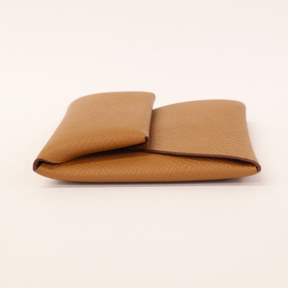 Hermes Epsom Bastia Coin Purse Gold — view 4
