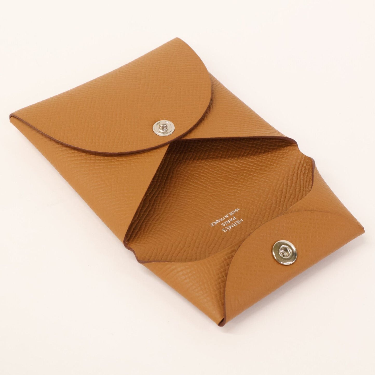 Hermes Epsom Bastia Coin Purse Gold — view 7