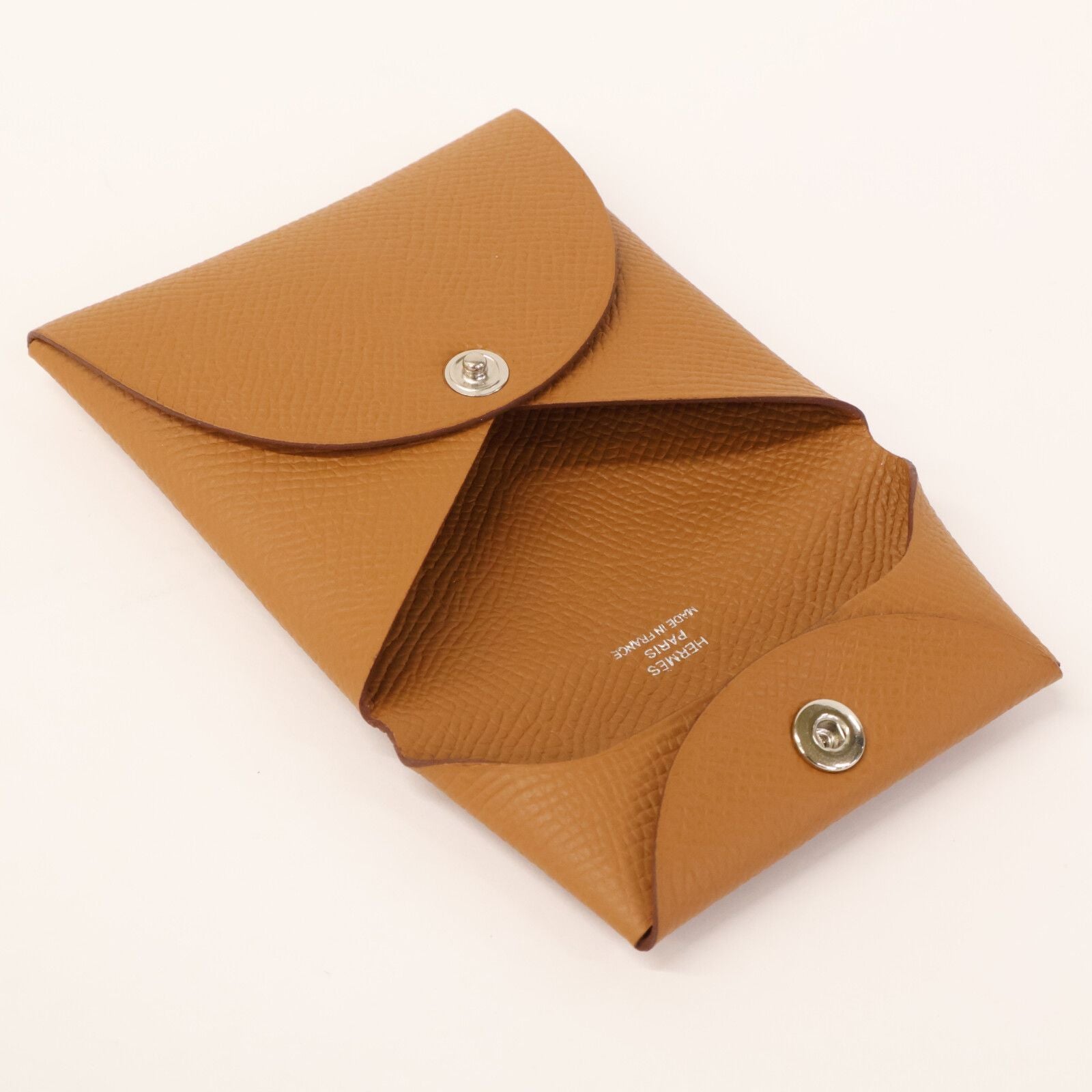 Hermes Epsom Bastia Coin Purse Gold — view 7