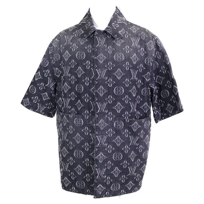 Louis Vuitton Ars Monogram Chambray SS Shhirt Short Sleeve Shirt