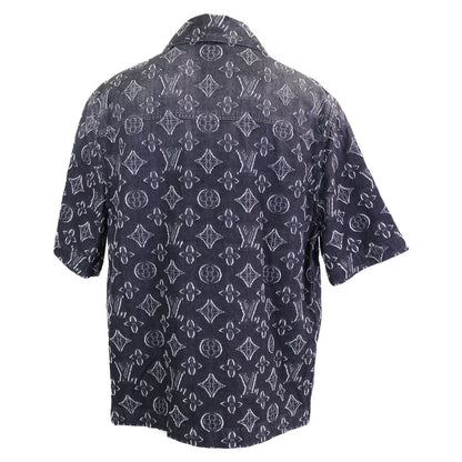 Louis Vuitton Ars Monogram Chambray SS Shhirt Short Sleeve Shirt — view 3