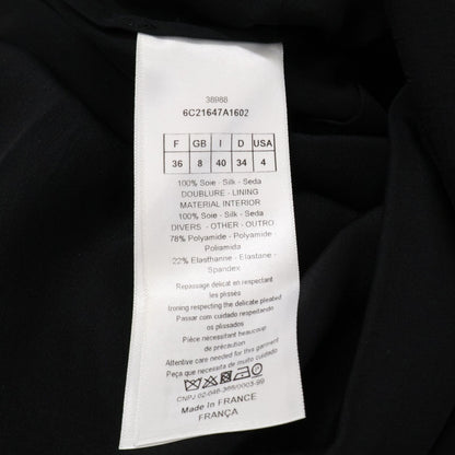 Dior Silk Bare Top Chiffon Dress 36 — view 5