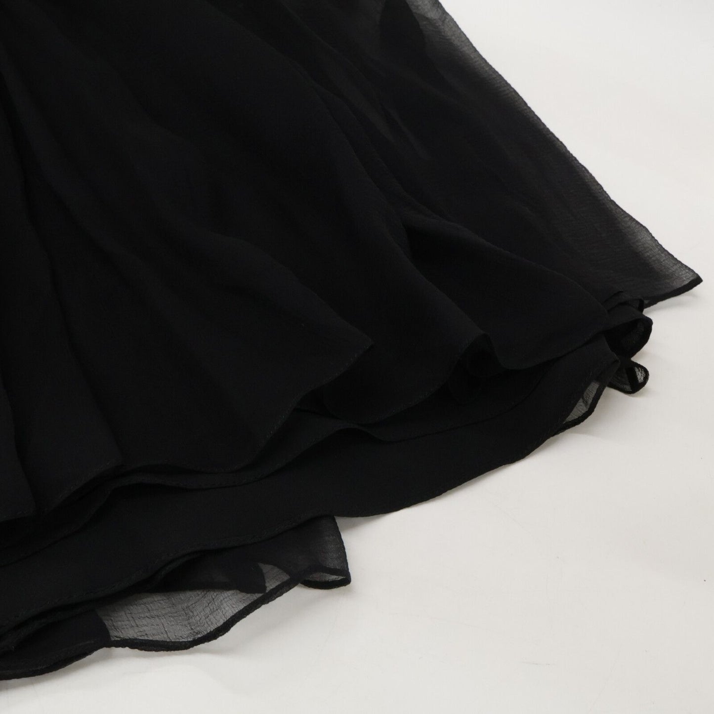 Dior Silk Bare Top Chiffon Dress 36 — view 7