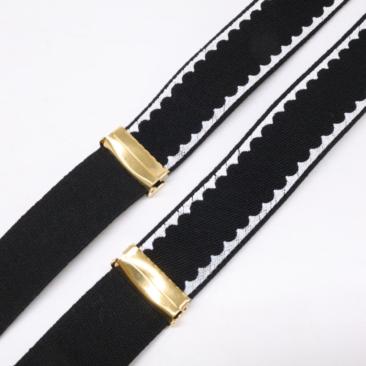 Chanel Leather Fabric Suspenders — view 6