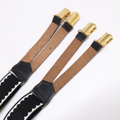 Chanel Leather Fabric Suspenders — view 7