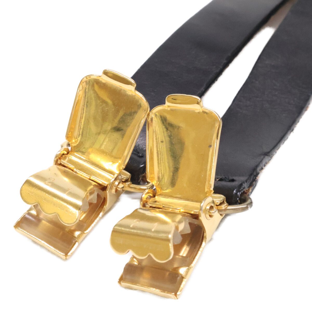 Chanel Leather Fabric Suspenders — view 8