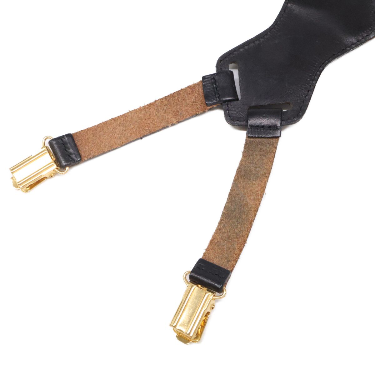 Chanel Leather Fabric Suspenders — view 5