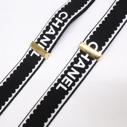 Chanel Leather Fabric Suspenders — view 3