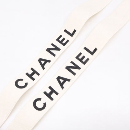 Chanel Leather Fabric Logo Suspenders — view 4
