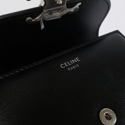 Celine Small Flap Wallet Triomphe Shiny Calfskin — view 8