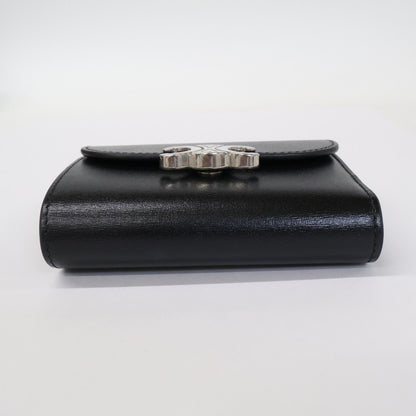 Celine Small Flap Wallet Triomphe Shiny Calfskin — view 3