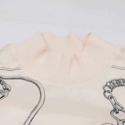 Hermes Era Silk Switch Knit 44 Sweater — view 5