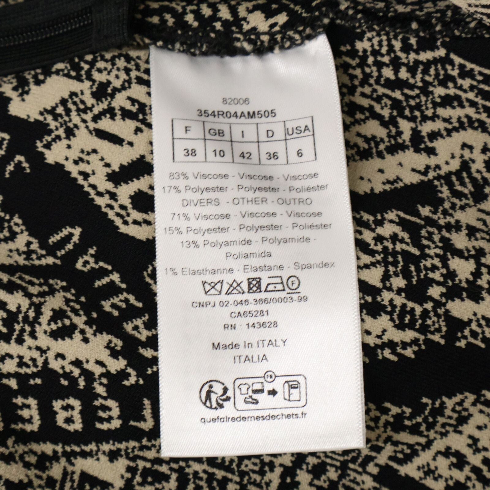 Dior Plan de Paris Allover Pattern Short Sleeve Mini Dress — view 4