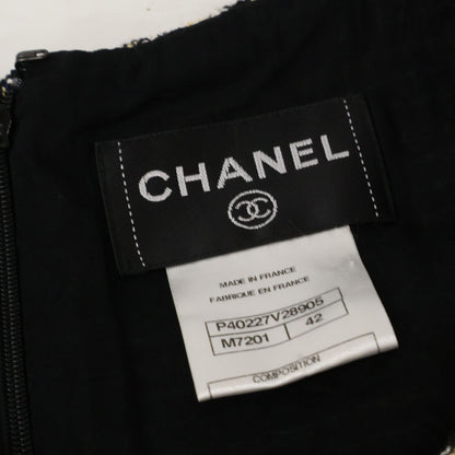 Chanel Tweed Sleeveless 42 Dress — view 3