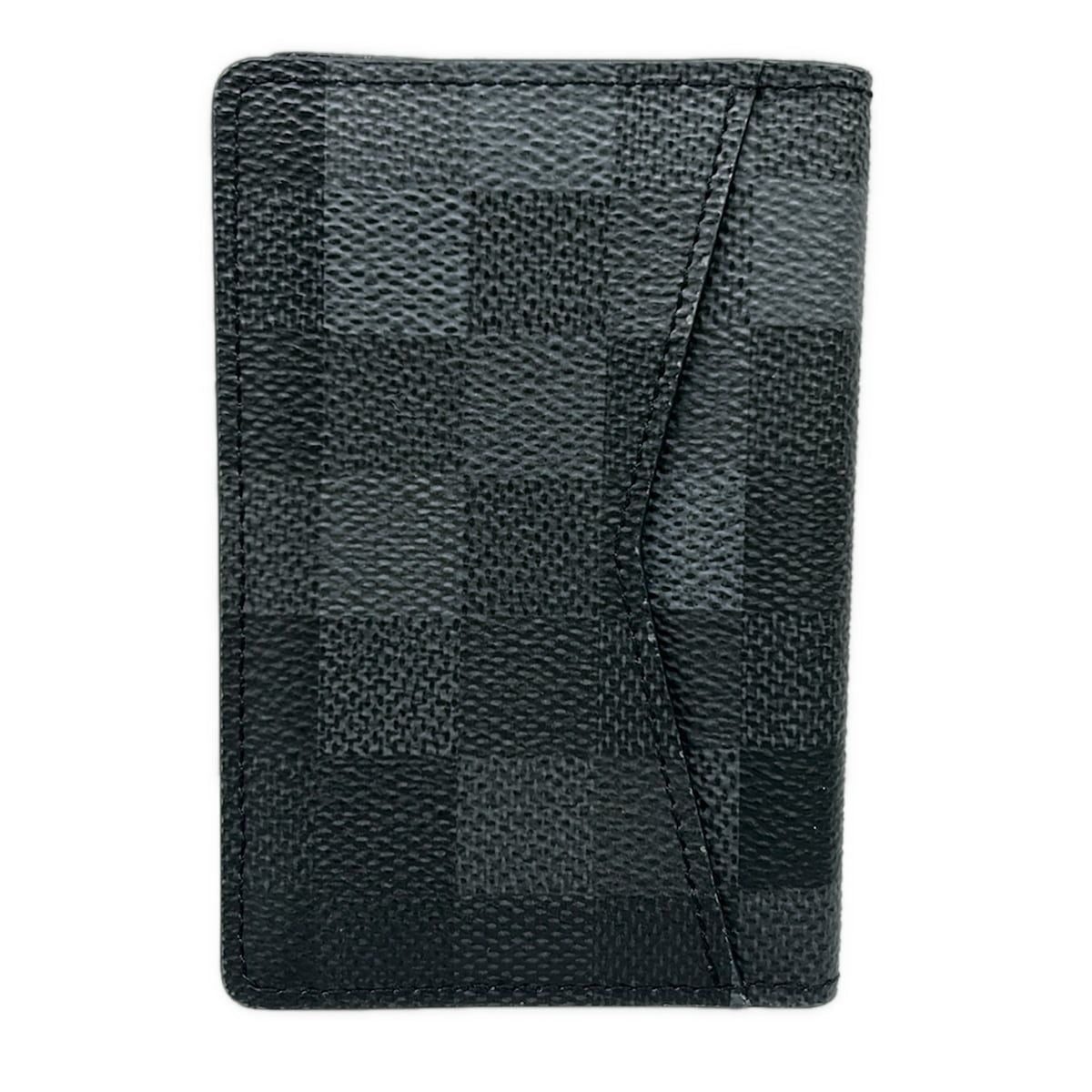Louis Vuitton Card Case Damoflage Organizer de Poche Black — view 2