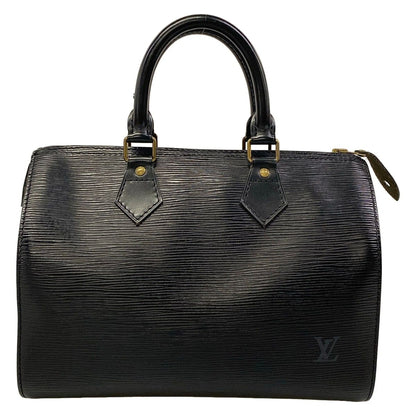 Louis Vuitton Handbag Epi Speedy 30 Noir Leather