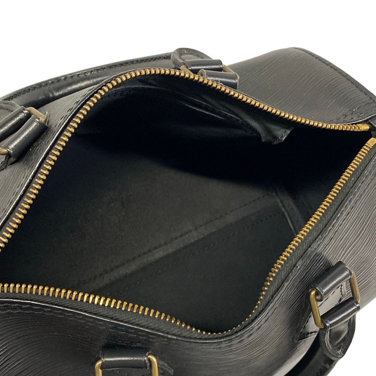 Louis Vuitton Handbag Epi Speedy 30 Noir Leather — view 7