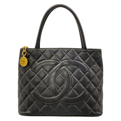 Chanel Tote Reissue Black Gold