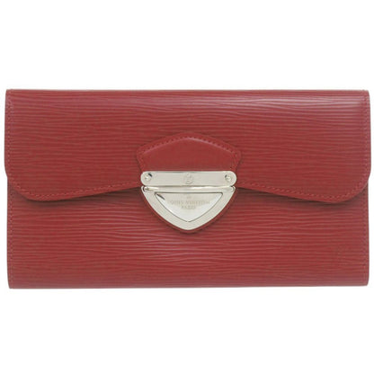 Louis Vuitton Portefeuille Eugenie Epi Red Wallet