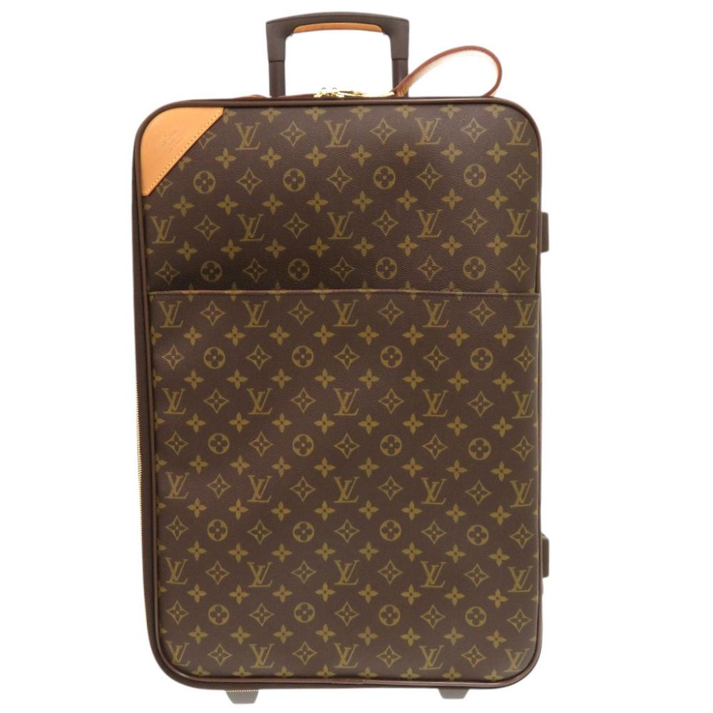 Louis Vuitton Pegase 55 Monogram Brown Travel Bag Carry Case