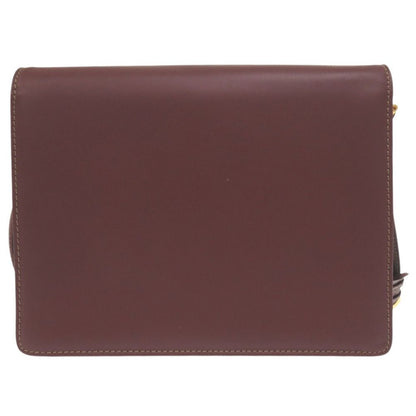 Cartier Must Line Leather Bordeaux Shoulder — view 2