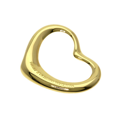Tiffany & Co Open Heart Pendant 18K Yellow Gold — view 4