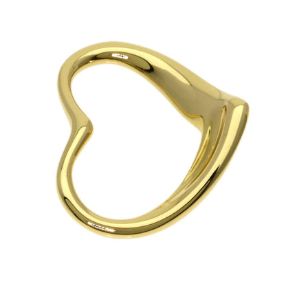 Tiffany & Co Open Heart Pendant 18K Yellow Gold — view 3