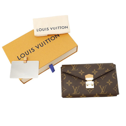 Louis Vuitton Lip & Eye Brush Set 5 Pieces Monogram Travel Set Vanity Bag — view 5