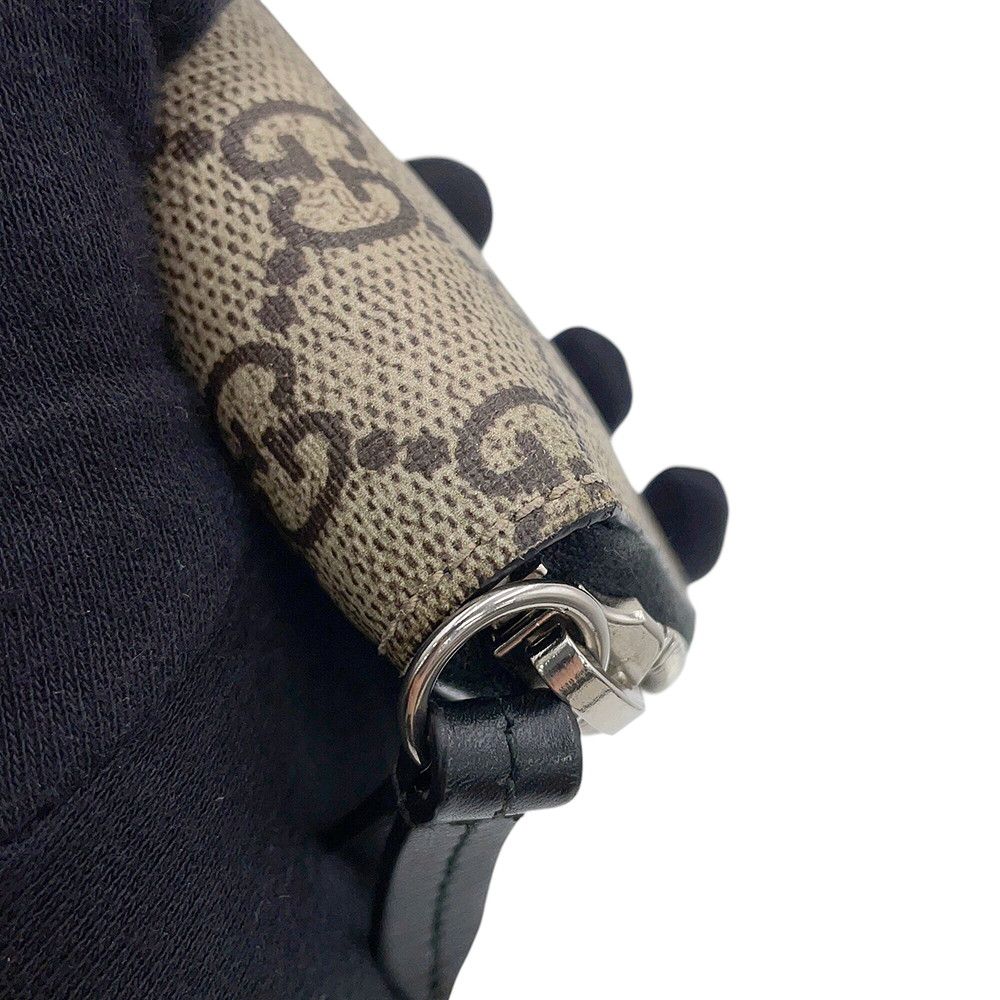 Gucci Coin Case GG Supreme Tiger Print Zip Around — view 6