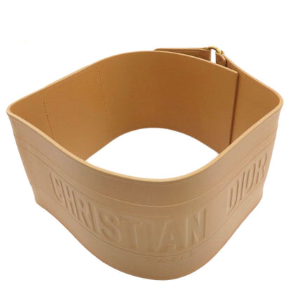 Dior Maxi Double Gold Buckle Belt Leather — view 3