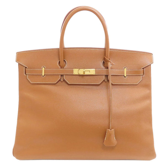 Hermes Birkin 40 Gold Handbag Courchevel
