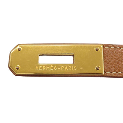 Hermes Birkin 40 Gold Handbag Courchevel — view 8