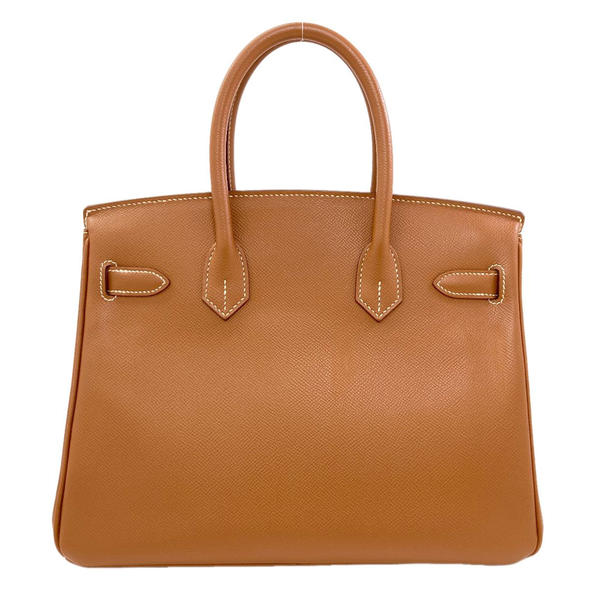 Hermes Birkin 30 Gold Silver Handbag Epsom — view 2