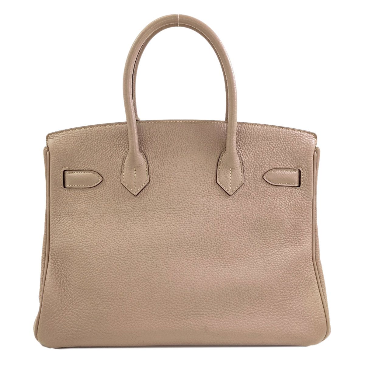 Hermes Birkin 30 Silver Handbag Togo — view 2