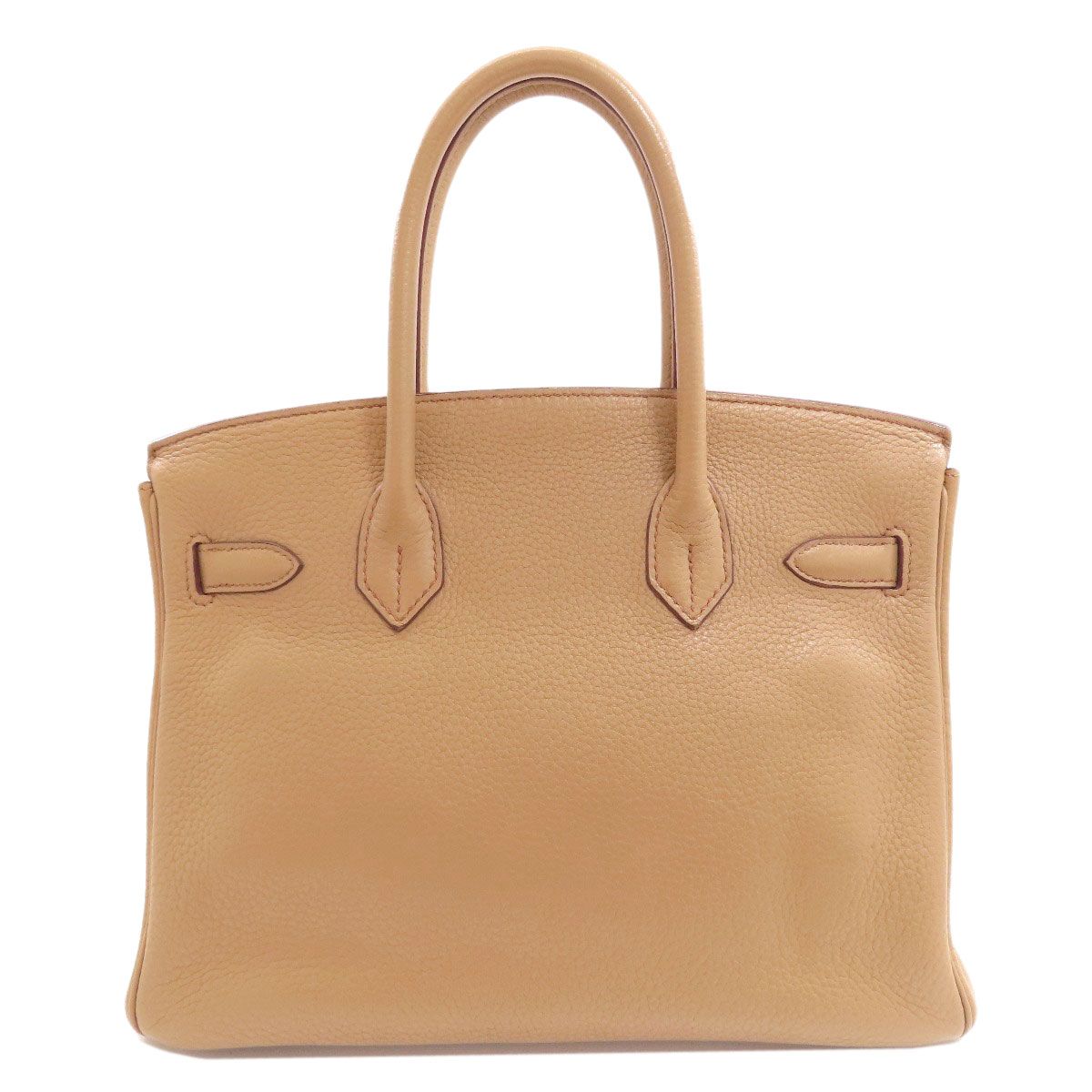 Hermes Birkin 30 Silver Handbag Togo — view 2