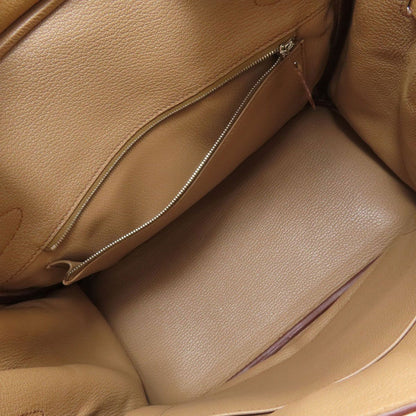 Hermes Birkin 30 Silver Handbag Togo — view 5