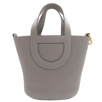 Hermes in the Loop 18 Gold Handbag Taurillon Clemence