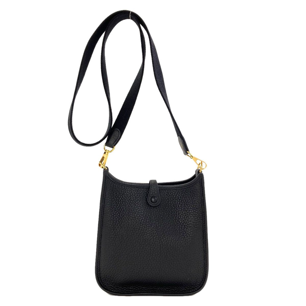 Hermes Evelyne TPM Gold Shoulder Bag Taurillon Clemence — view 2