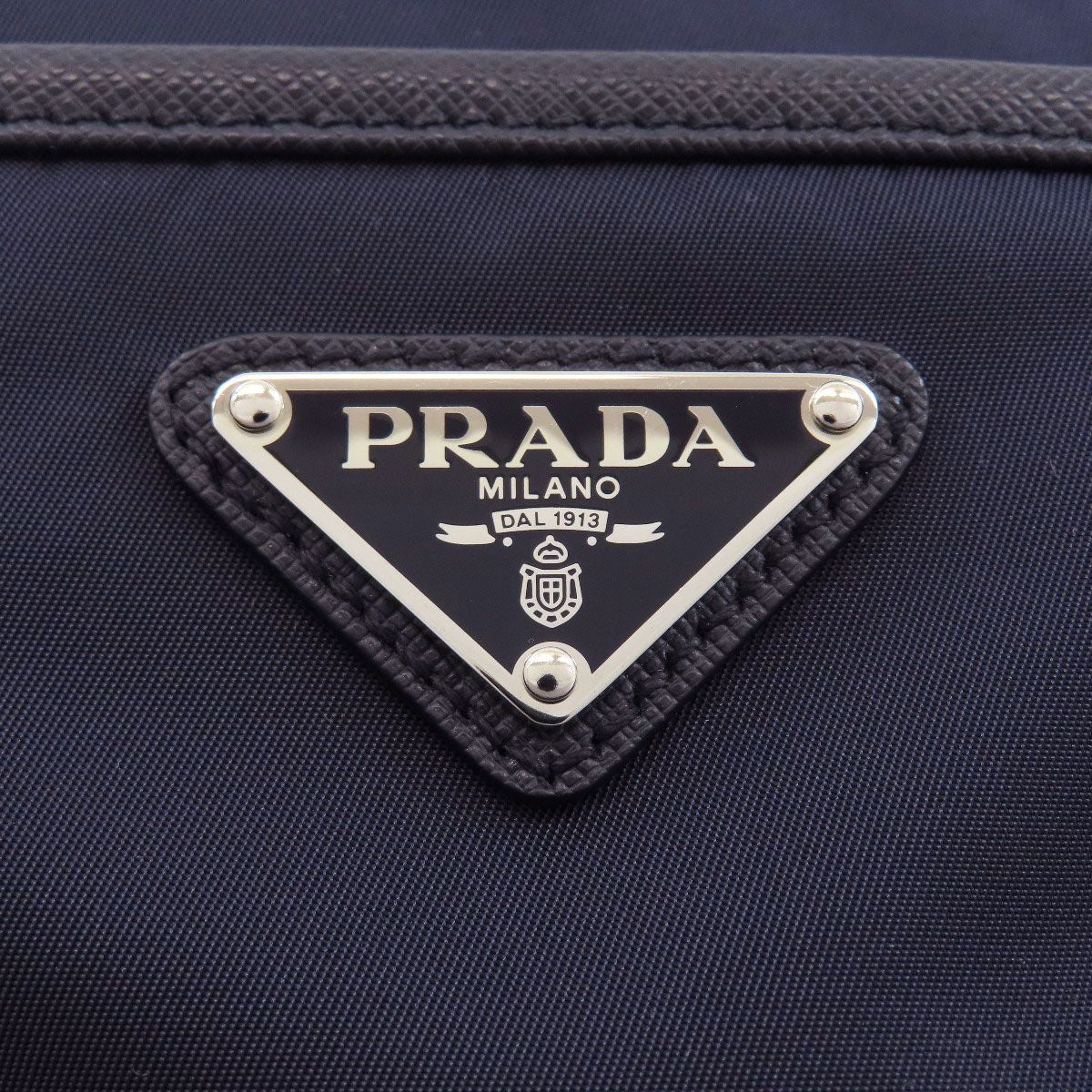 Prada Logo Shoulder Bag Nylon — view 7