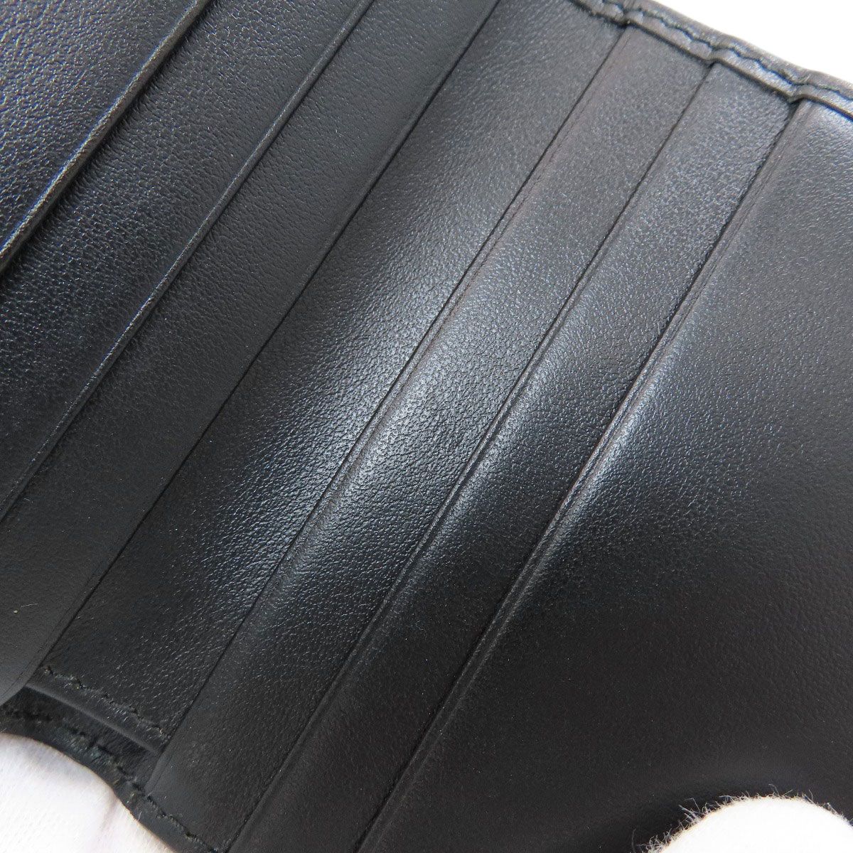 Prada Embossed Bi Foldwallet Leather Wallet — view 8