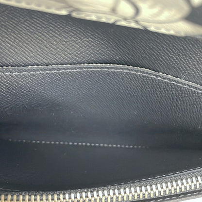 Louis Vuitton Wallet Taiga Portefeuille Brazza Hawaiian Print Ardoise Leather — view 4